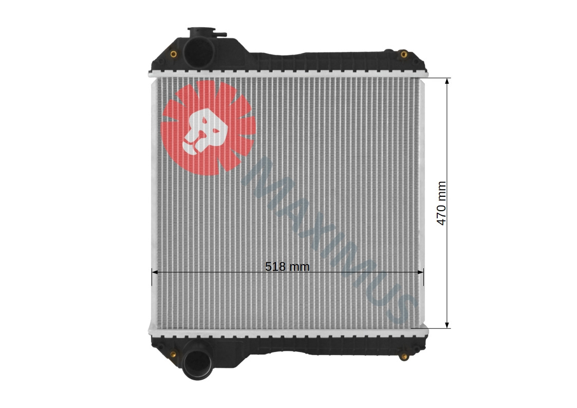 TEREX FERMEC 750 760 860 960 965 - Køler for Gravelæssemaskine: billede 3 TEREX FERMEC 750 760 860 960 965 - Køler for Gravelæssemaskine: billede 3