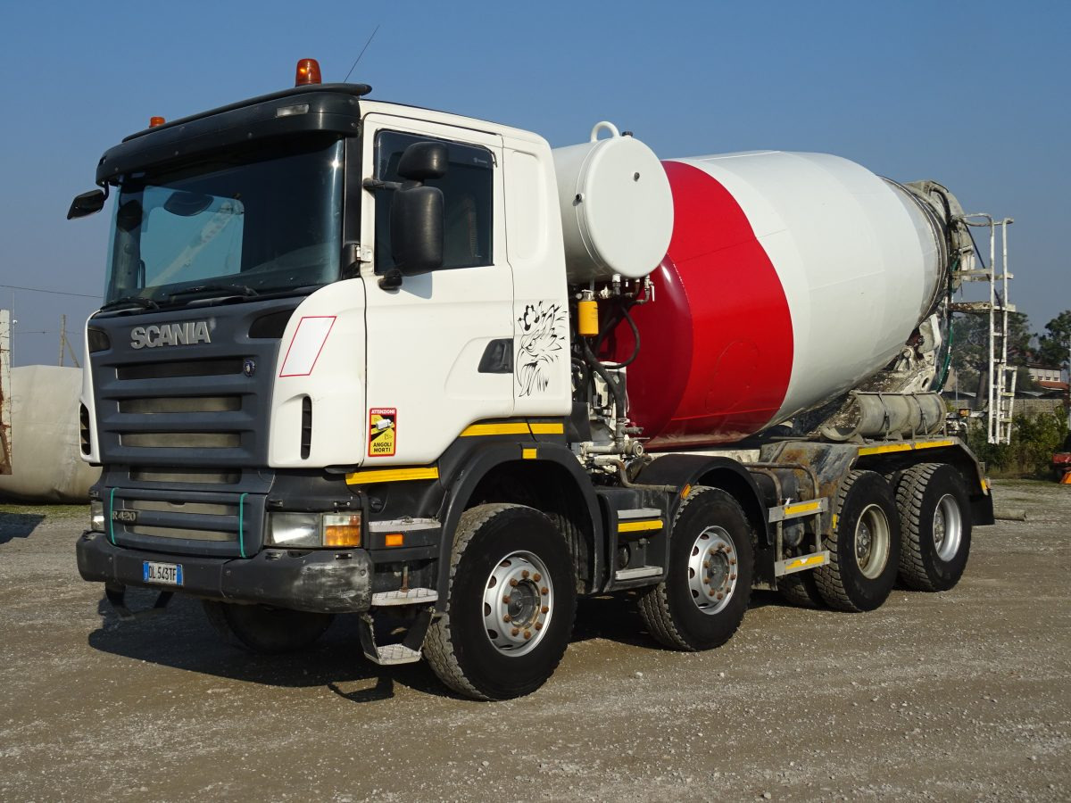 SCANIA R420 8X4 ARMEC HY120 - Betonbil: billede 1 SCANIA R420 8X4 ARMEC HY120 - Betonbil: billede 1