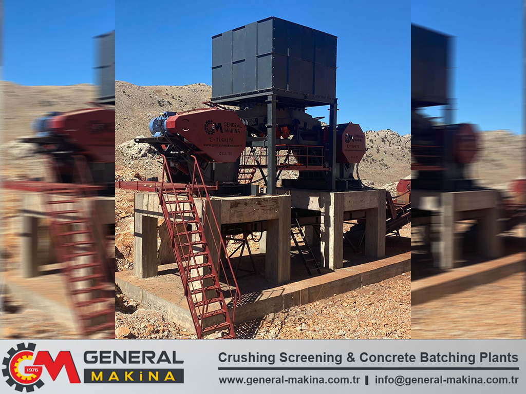 GENERAL MAKİNA Bauxite Crushing and Screening Plant - Knuser: billede 1 GENERAL MAKİNA Bauxite Crushing and Screening Plant - Knuser: billede 1