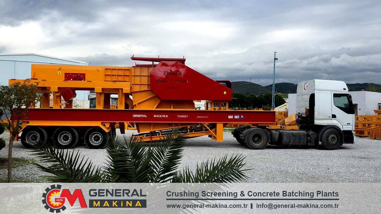 GENERAL MAKİNA Semi Mobile Crushing Plant - Kæbeknuser: billede 1 GENERAL MAKİNA Semi Mobile Crushing Plant - Kæbeknuser: billede 1