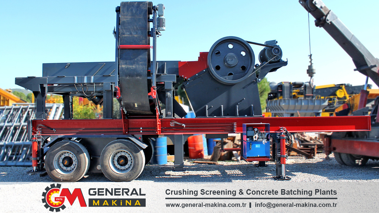 GENERAL MAKİNA Semi Mobile Crushing Plant - Kæbeknuser: billede 3 GENERAL MAKİNA Semi Mobile Crushing Plant - Kæbeknuser: billede 3