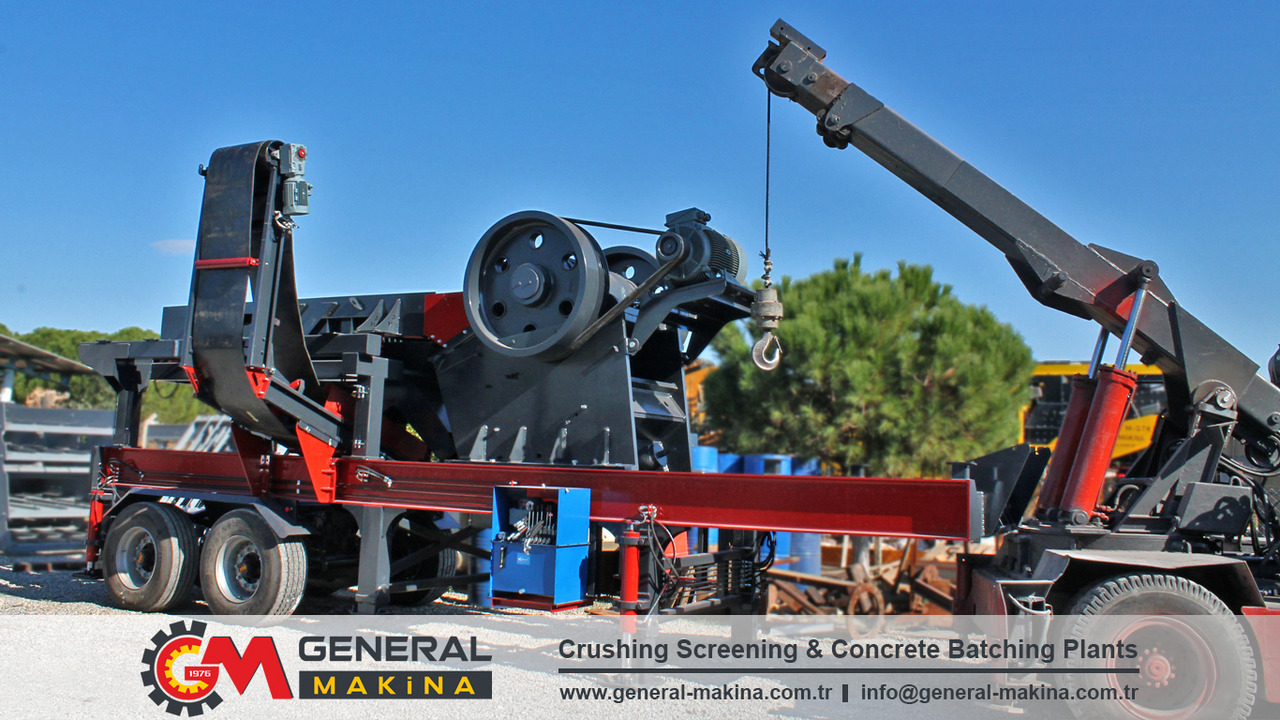 GENERAL MAKİNA Semi Mobile Crushing Plant - Kæbeknuser: billede 4 GENERAL MAKİNA Semi Mobile Crushing Plant - Kæbeknuser: billede 4