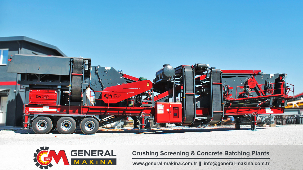 General Makina 01 Series Mobile Crushing and Screening Plant - Mobil knuser: billede 1 General Makina 01 Series Mobile Crushing and Screening Plant - Mobil knuser: billede 1