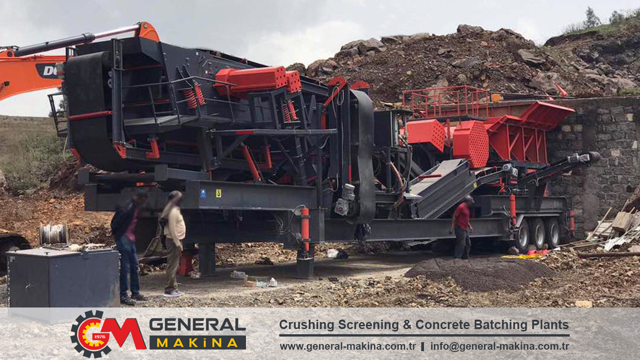 General Makina 944 Mobile Crushing Plant With Cone Crusher - Kegleknuser: billede 1 General Makina 944 Mobile Crushing Plant With Cone Crusher - Kegleknuser: billede 1