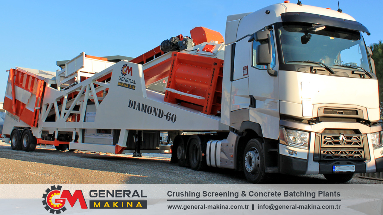 General Makina Diamond 60 m3 Mobile Concrete Batching Plant - Betonfabrik: billede 1 General Makina Diamond 60 m3 Mobile Concrete Batching Plant - Betonfabrik: billede 1
