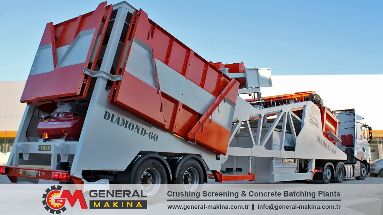 General Makina Diamond 60 m3 Mobile Concrete Batching Plant - Betonfabrik: billede 2 General Makina Diamond 60 m3 Mobile Concrete Batching Plant - Betonfabrik: billede 2
