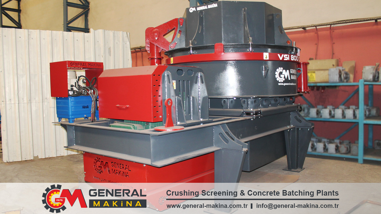 General Makina VSI 900 Vertical Impact Crusher From Turkey - Slagleknuser: billede 3 General Makina VSI 900 Vertical Impact Crusher From Turkey - Slagleknuser: billede 3