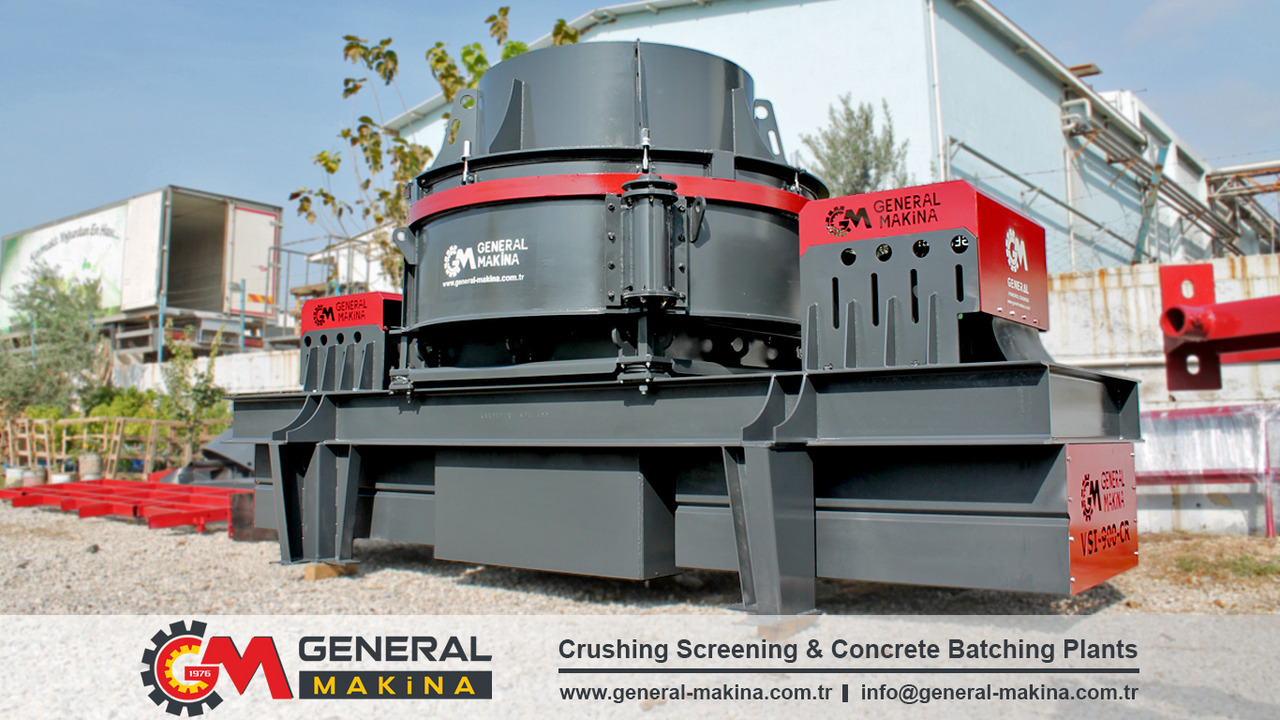 General Makina VSI 900 Vertical Impact Crusher From Turkey - Slagleknuser: billede 1 General Makina VSI 900 Vertical Impact Crusher From Turkey - Slagleknuser: billede 1