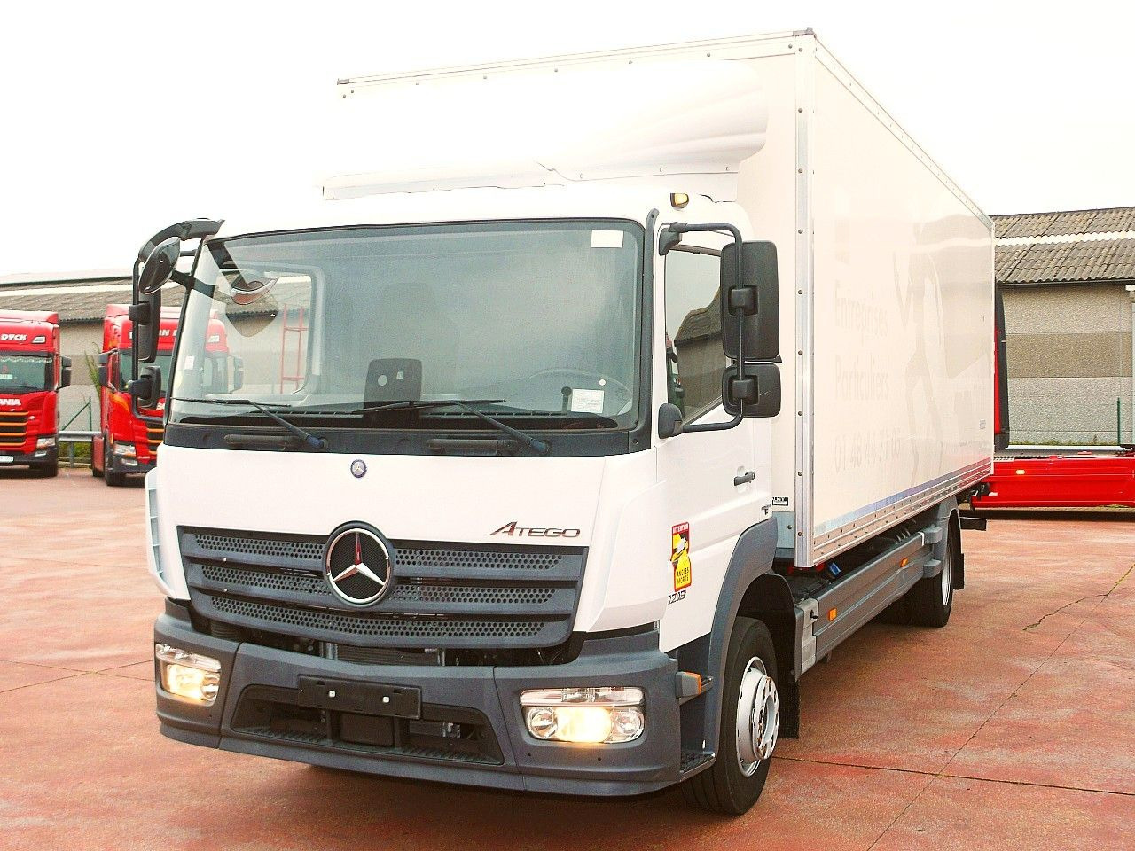 Mercedes-Benz 1218 ATEGO MEUBEL KOFFER A/C 124 Tkm - Lastbil varevogn: billede 5 Mercedes-Benz 1218 ATEGO MEUBEL KOFFER A/C 124 Tkm - Lastbil varevogn: billede 5