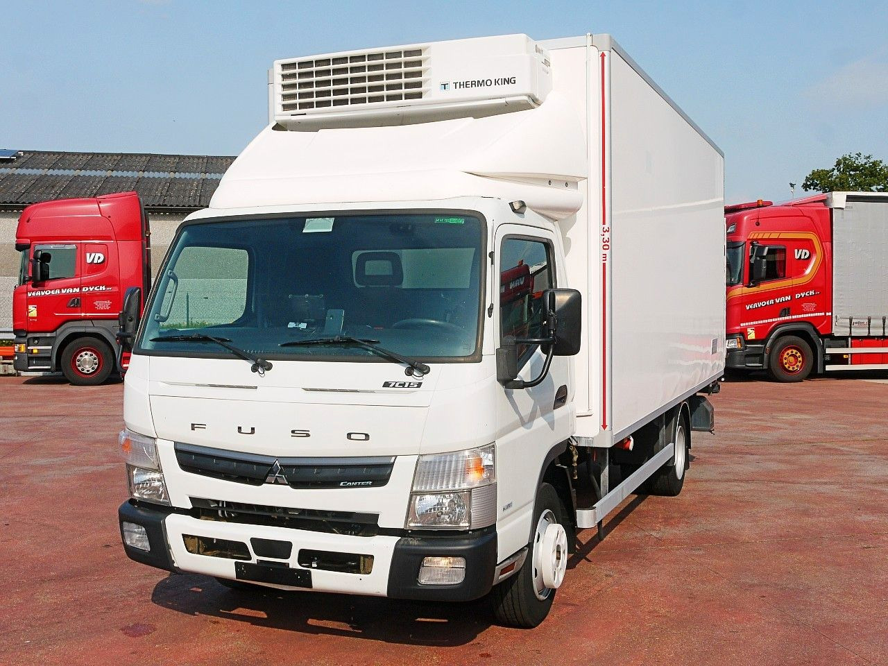Mitsubishi FUSO CANTER 3.0 KUHLKOFFER THERMOKING V800 MT AC - Kølebil: billede 5 Mitsubishi FUSO CANTER 3.0 KUHLKOFFER THERMOKING V800 MT AC - Kølebil: billede 5