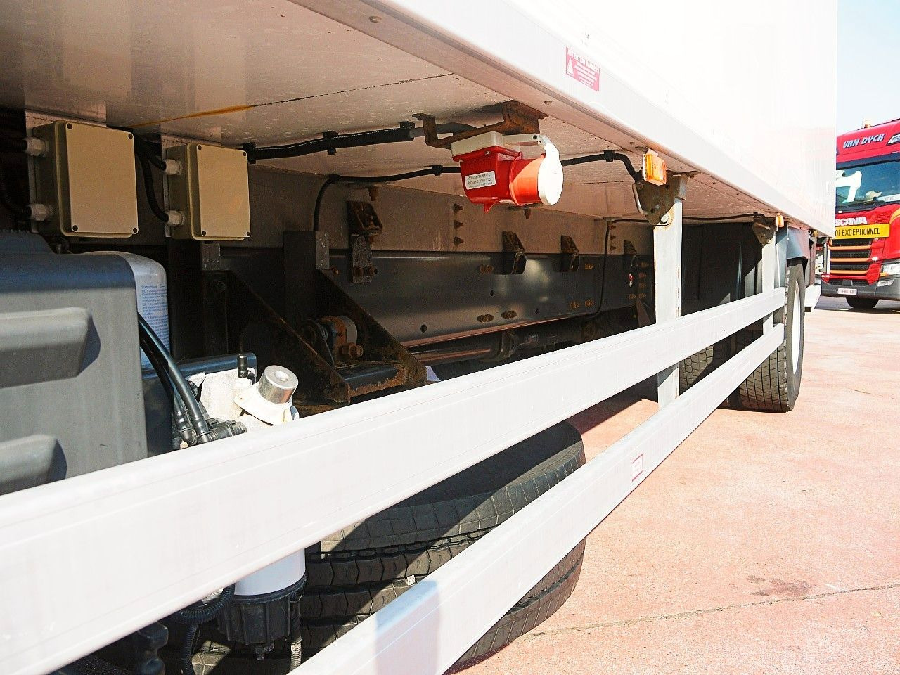 Kølevogn lastbil Renault D19.280 KUHLKOFFER CARRIER SUPRA 1150 MT: billede 15