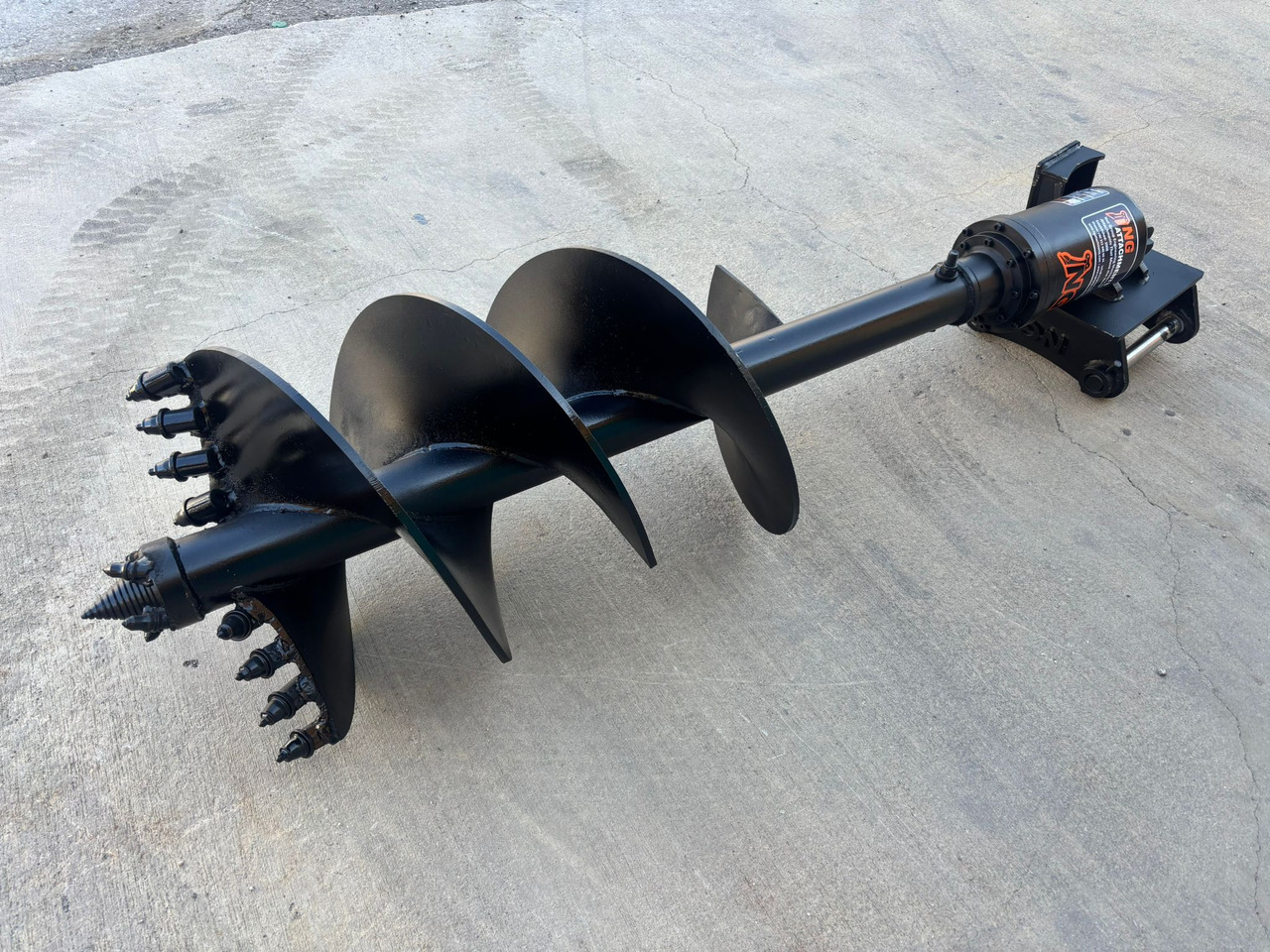 HYDRAULIC AUGER ATTACHMENT - Pæleboremaskine for Gravemaskine: billede 1 HYDRAULIC AUGER ATTACHMENT - Pæleboremaskine for Gravemaskine: billede 1