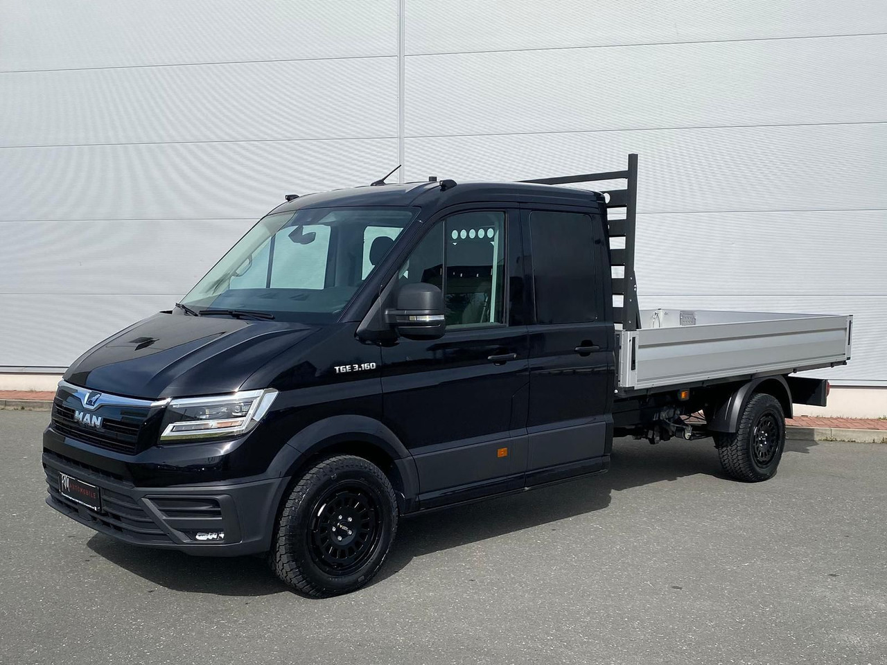 MAN TGE 3.160 Pritsche DOKA LR HECK AHK 3.5t ACC NAV - Ladbil, Mandskabsbil: billede 1 MAN TGE 3.160 Pritsche DOKA LR HECK AHK 3.5t ACC NAV - Ladbil, Mandskabsbil: billede 1