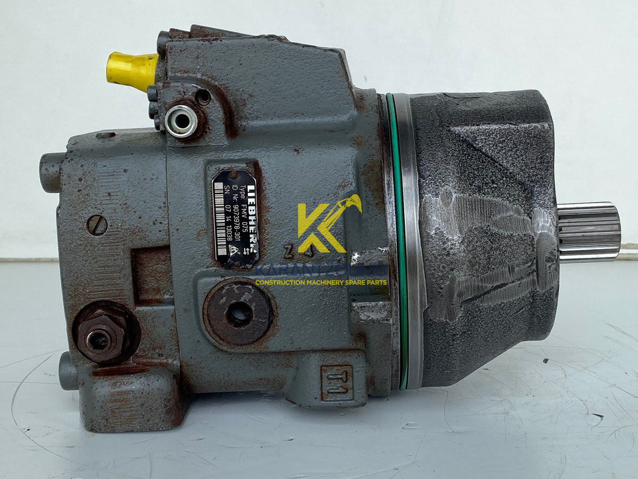 Liebherr Hydraulikeinbaumotor FMV075, ID-Nr.9073978. LOS914, LOS924, R902, R904, R912, R914, R922, R924, R924 COMP, R924 COMPA. #13038# - Hydraulisk motor for Bæltegravemaskine: billede 3 Liebherr Hydraulikeinbaumotor FMV075, ID-Nr.9073978. LOS914, LOS924, R902, R904, R912, R914, R922, R924, R924 COMP, R924 COMPA. #13038# - Hydraulisk motor for Bæltegravemaskine: billede 3