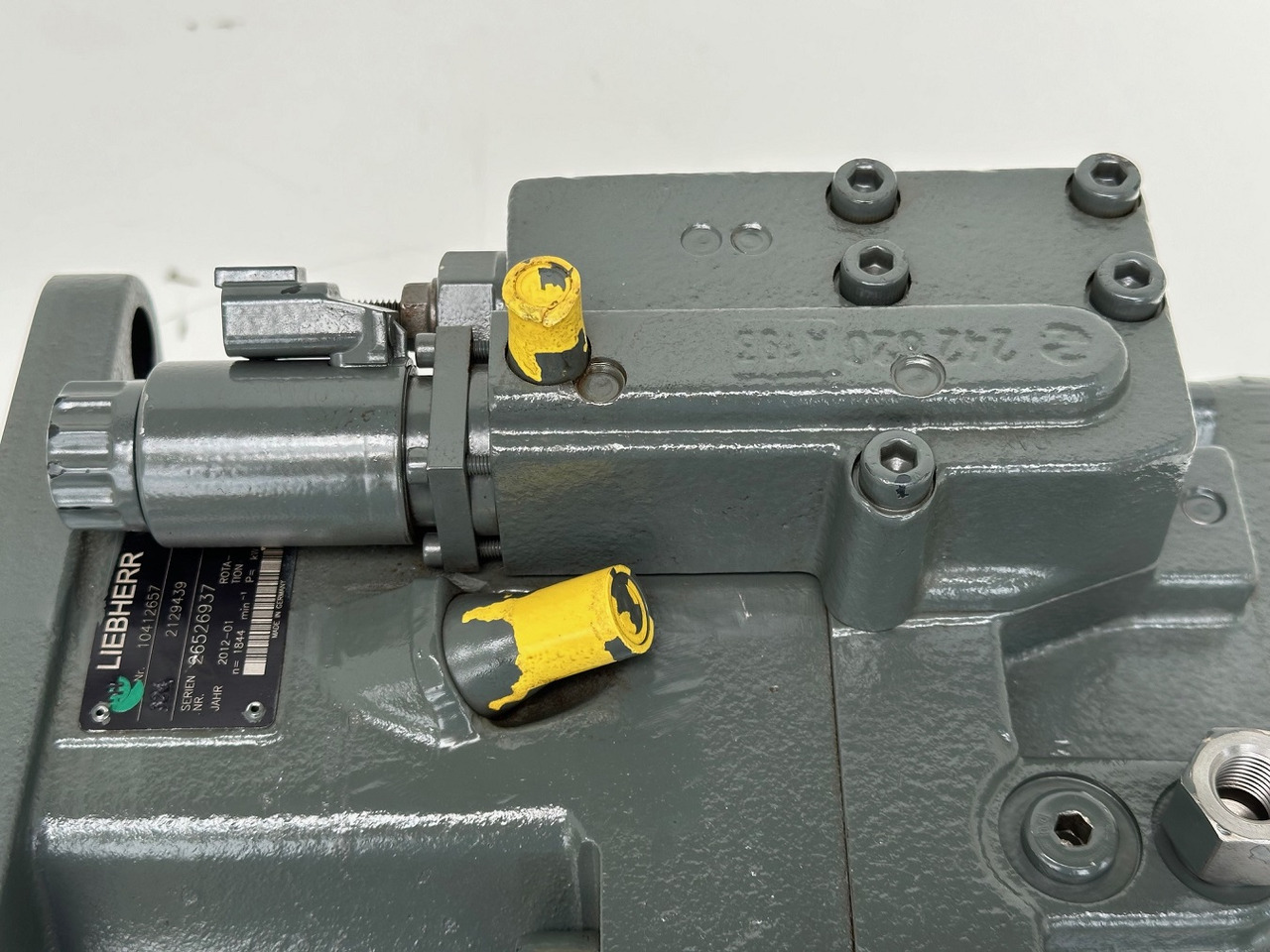 Hydraulikpumpe for Hjulgravemaskine Liebherr Verstellpumpe Typ:A11VO75EP.   ID-Nr.10412657.  LH120C, LH120CG, LH120ET, LH120M, LH150C, LH150M.   #10412657.26526937#: billede 10