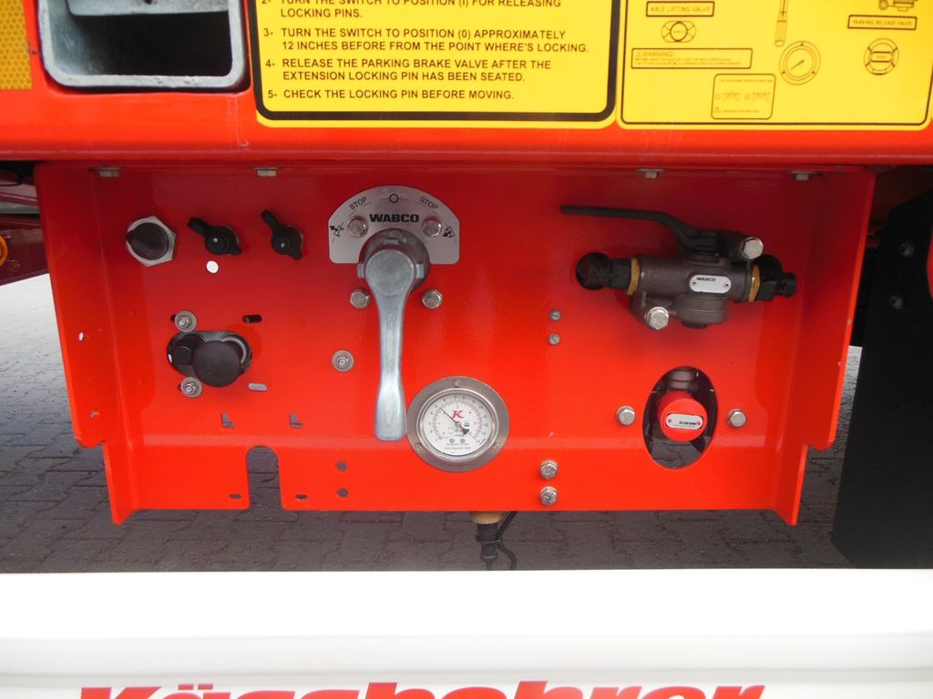 Nedbygget platform sættevogn Kässbohrer K.SPA.M3, PLATTFORM MEGA TELESKOP 7M, SOFORT!!! Kässbohrer K.SPA.M3, PLATTFORM MEGA TELESKOP 7M, SOFORT!!!: billede 6