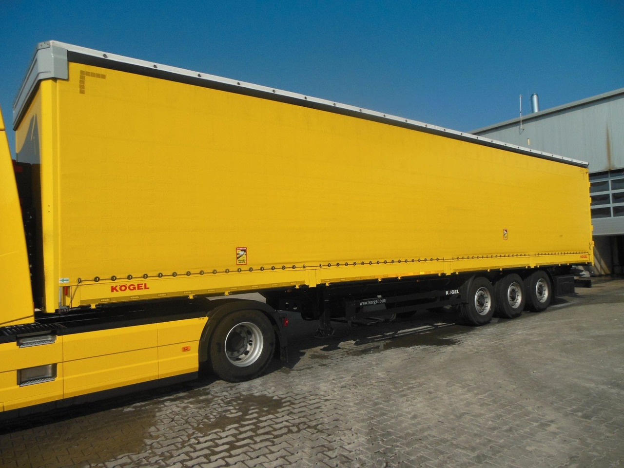 Kögel SN 24, BORDWÄNDE 700 MM, HUBDACH!!! TOP - Gardintrailer: billede 2 Kögel SN 24, BORDWÄNDE 700 MM, HUBDACH!!! TOP - Gardintrailer: billede 2