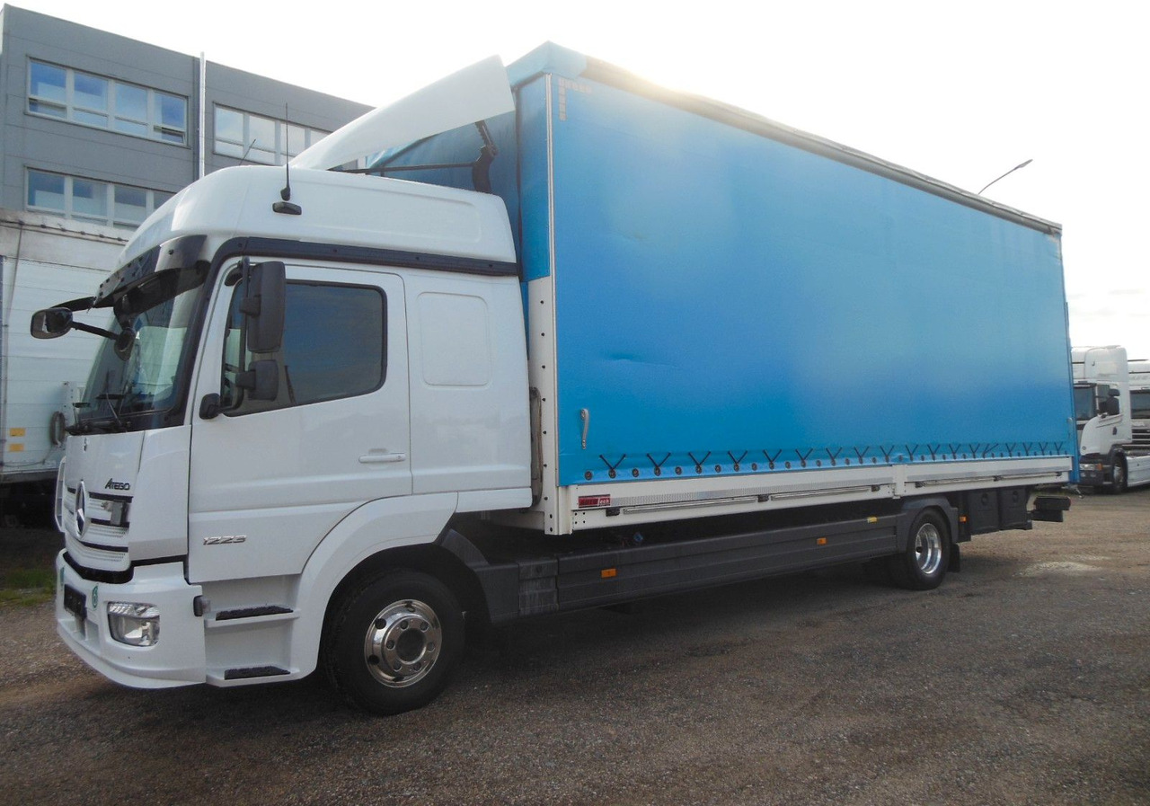 Mercedes-Benz 1223 ATEGO, GARANTI 12/2027, TOP, WIE NEUE!!! - Lastbil med presenning: billede 1 Mercedes-Benz 1223 ATEGO, GARANTI 12/2027, TOP, WIE NEUE!!! - Lastbil med presenning: billede 1