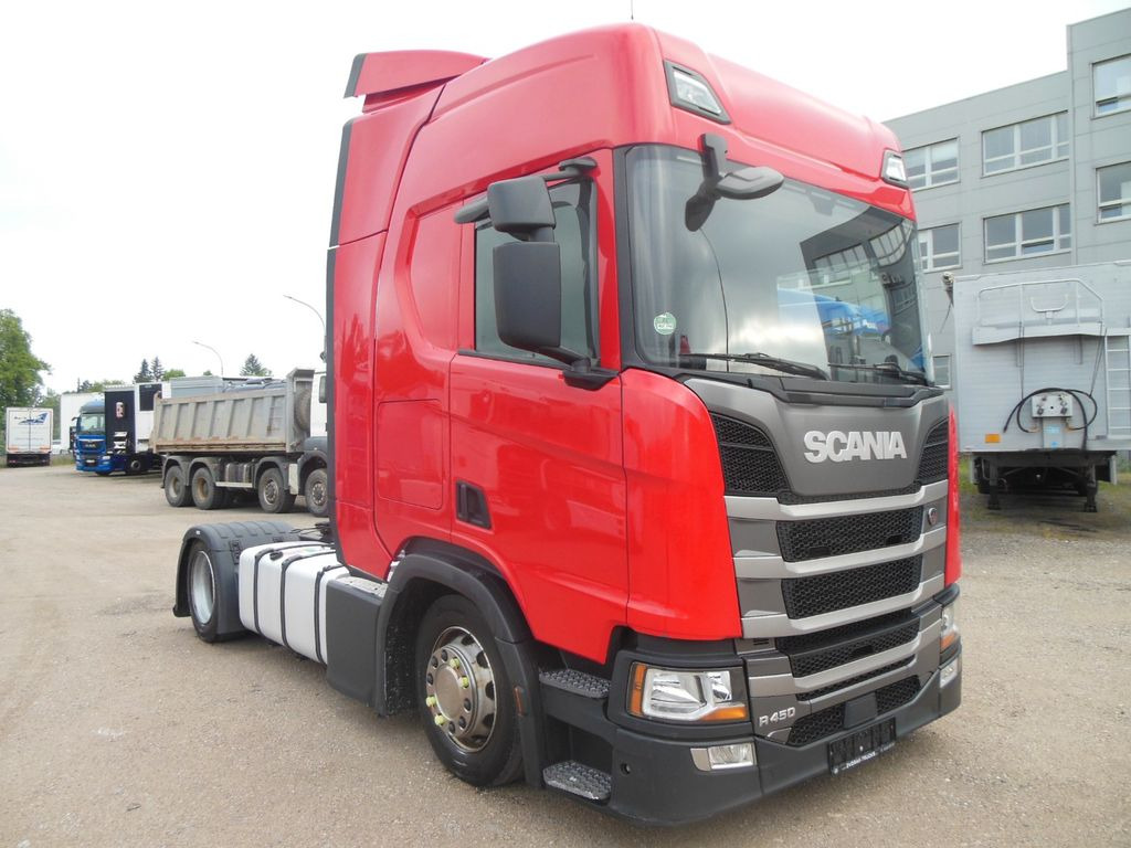 Scania R450 LOWDECK, RETARDER, STANDKLIMA, VOLL LUFT Scania R450 LOWDECK, RETARDER, STANDKLIMA, VOLL LUFT - Trækker: billede 2 Scania R450 LOWDECK, RETARDER, STANDKLIMA, VOLL LUFT Scania R450 LOWDECK, RETARDER, STANDKLIMA, VOLL LUFT - Trækker: billede 2
