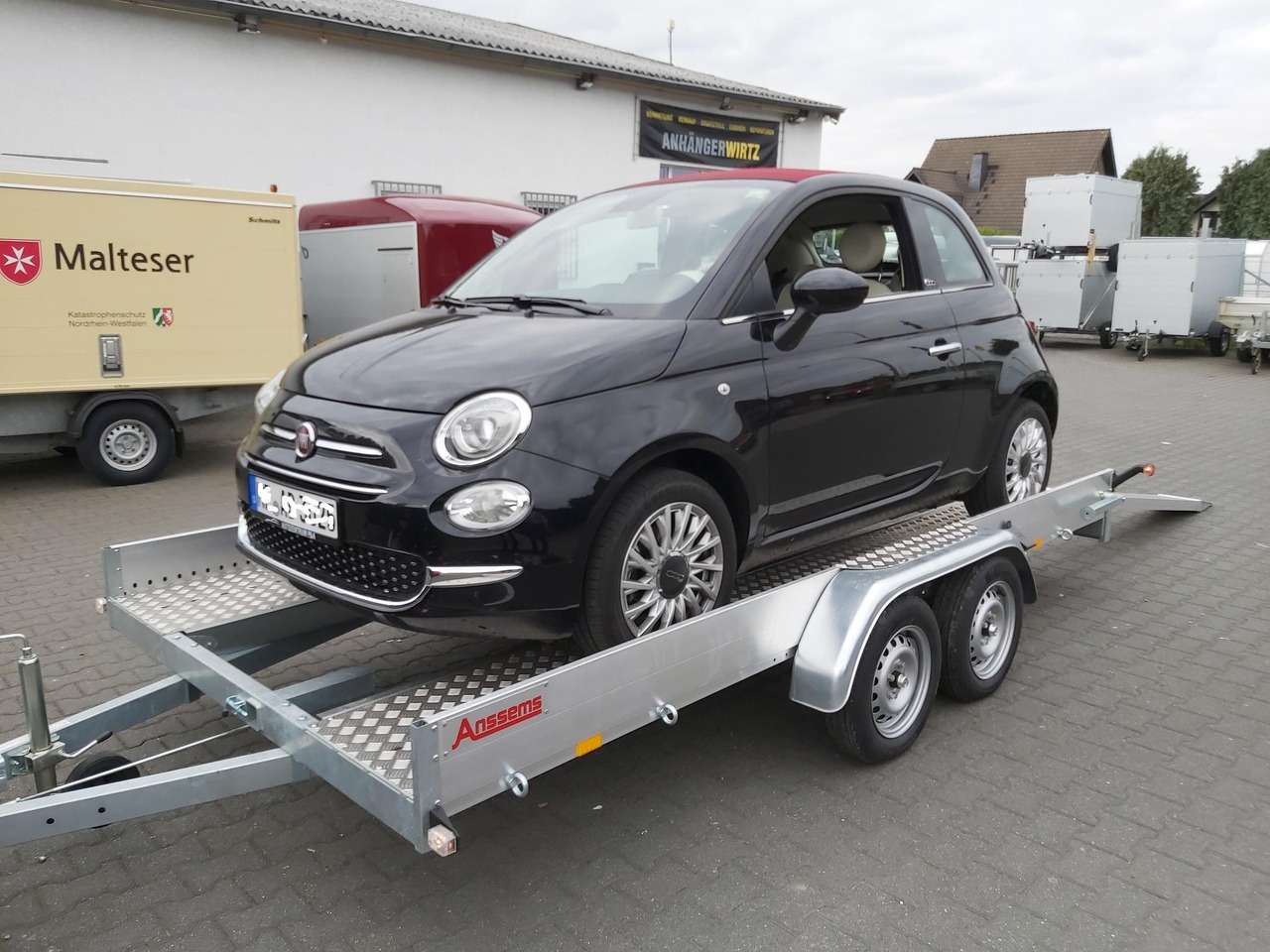 Anssems AMT ECO 1500 light 400x188x18cm (XL) Alurampen 1500kg Wohnmobilanhänger Januar Aktion - Biltransportør påhængsvogn: billede 5 Anssems AMT ECO 1500 light 400x188x18cm (XL) Alurampen 1500kg Wohnmobilanhänger Januar Aktion - Biltransportør påhængsvogn: billede 5