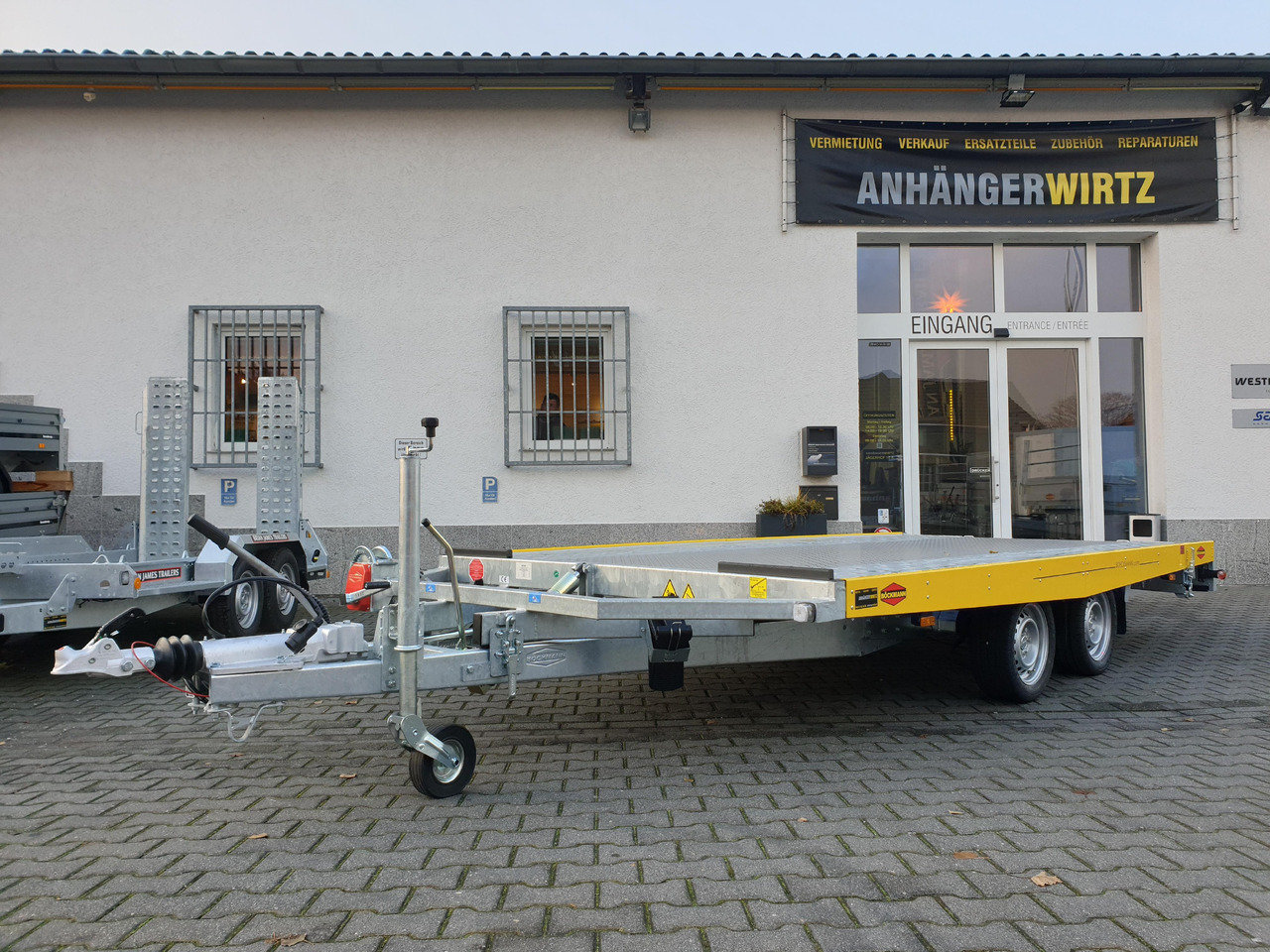 Böckmann AH 4320/35 430x208cm easyload ankipbar Aluboden 3500kg - Biltransportør påhængsvogn: billede 5 Böckmann AH 4320/35 430x208cm easyload ankipbar Aluboden 3500kg - Biltransportør påhængsvogn: billede 5
