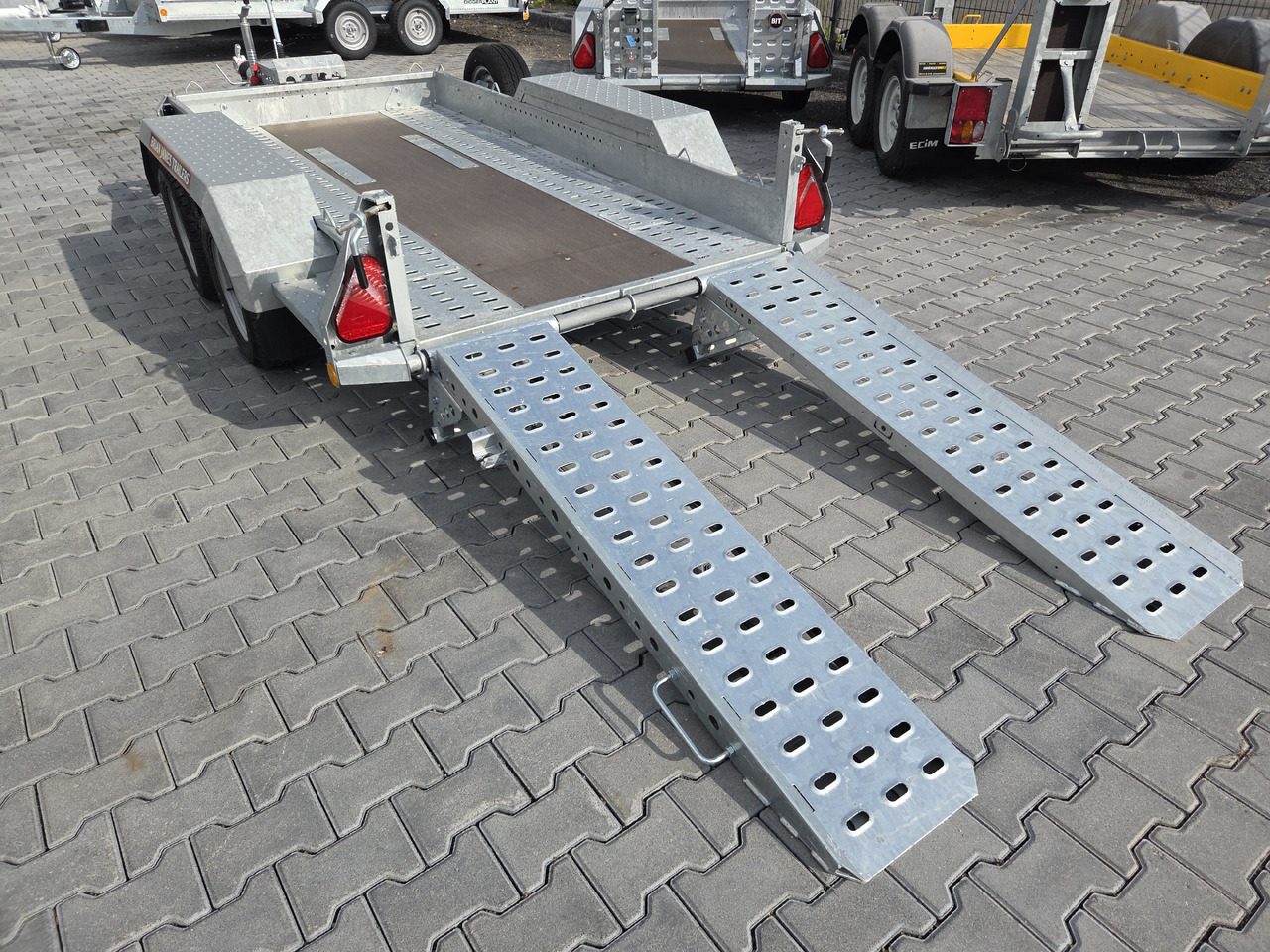 Brian James Digger Plant 543-2813-35 280x130cm Auffahrrampen klappbar Reserverad 3500kg - Maskintrailer: billede 5 Brian James Digger Plant 543-2813-35 280x130cm Auffahrrampen klappbar Reserverad 3500kg - Maskintrailer: billede 5