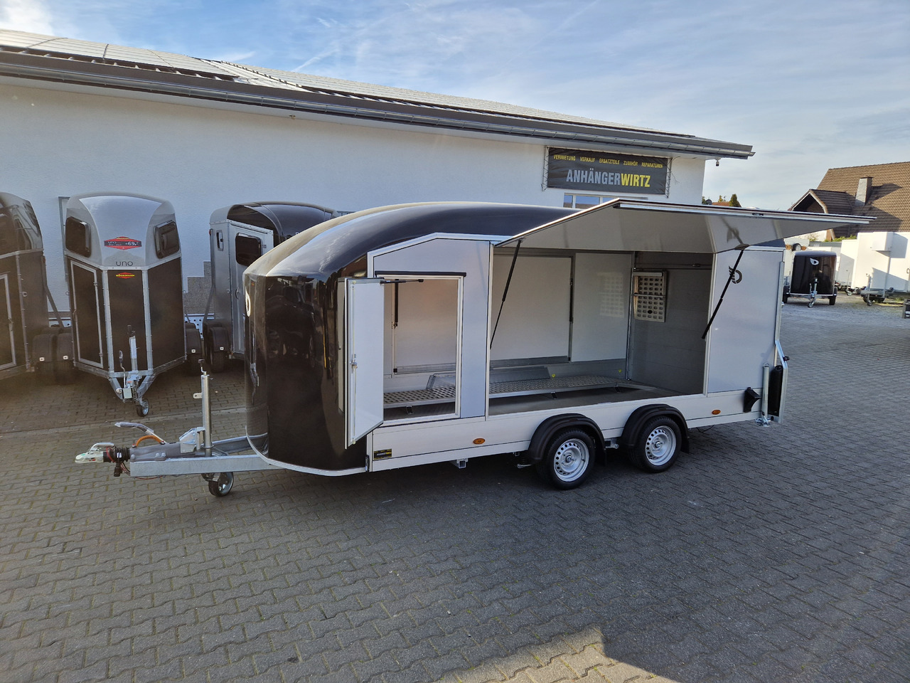 Cargo Roadster 1000 480x200x206cm Poly grey Seitenklappe & Tür ASR CAR Pullman 100km/H 3500kg 2025 - Varevogn påhængsvogn: billede 1 Cargo Roadster 1000 480x200x206cm Poly grey Seitenklappe & Tür ASR CAR Pullman 100km/H 3500kg 2025 - Varevogn påhængsvogn: billede 1