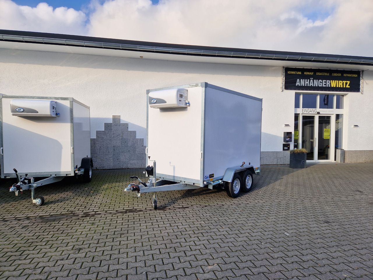 Kargo CoolBoxx FK2030HT 296x162x200cm 230V Govi Kühlung Stützen 2000kg 100km/H Abverkauf - Kølevogn påhængsvogn: billede 2 Kargo CoolBoxx FK2030HT 296x162x200cm 230V Govi Kühlung Stützen 2000kg 100km/H Abverkauf - Kølevogn påhængsvogn: billede 2