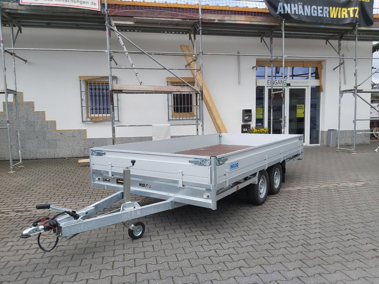 MEDAX - 2 3000 405x203x30cm 12" niedrig Fahrwerk (XL) 3000kg - Ladtrailer: billede 1 MEDAX - 2 3000 405x203x30cm 12" niedrig Fahrwerk (XL) 3000kg - Ladtrailer: billede 1