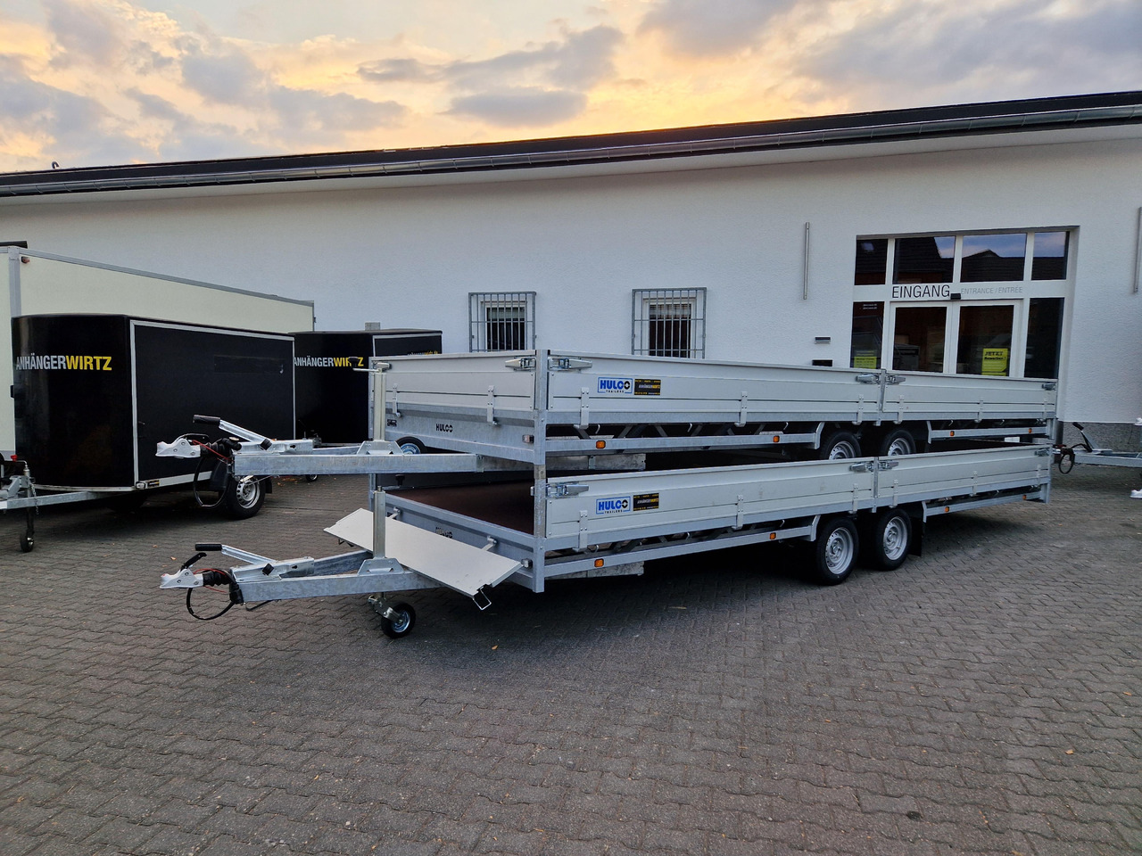 MEDAX - 2 3000 611x203x30cm 12" niedrig Fahrgestell (XXXL) 3000kg - Ladtrailer: billede 1 MEDAX - 2 3000 611x203x30cm 12" niedrig Fahrgestell (XXXL) 3000kg - Ladtrailer: billede 1