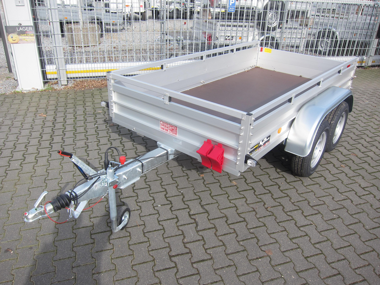 PKW Anhänger Koch Aluline 7.26 300x150x44cm (M) 2600kg Modell 2023 - Biltrailer: billede 1 PKW Anhänger Koch Aluline 7.26 300x150x44cm (M) 2600kg Modell 2023 - Biltrailer: billede 1