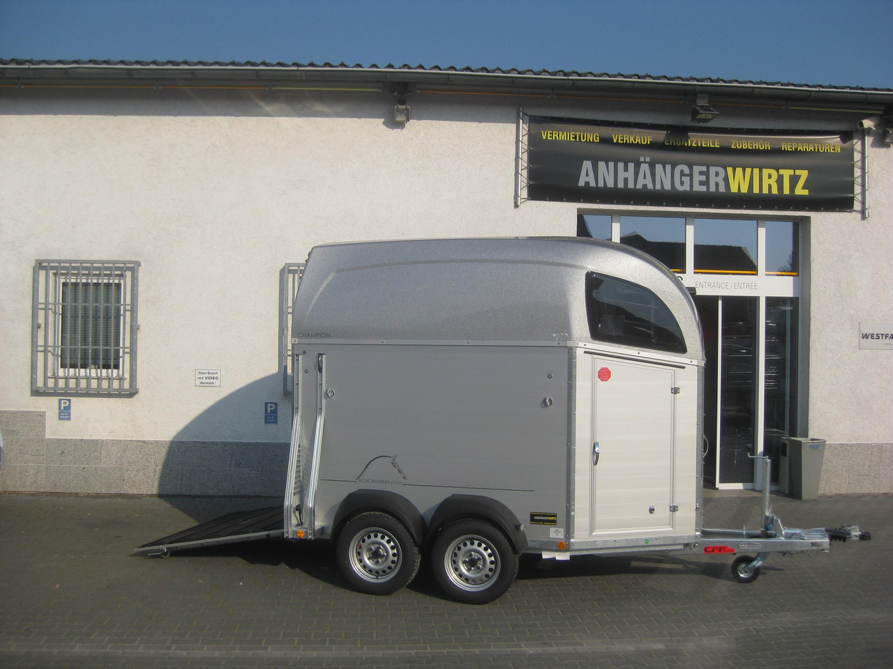 Pferdeanhänger Böckmann Champion C 2700kg CFF+ 100 km/H - Hestetrailer: billede 5 Pferdeanhänger Böckmann Champion C 2700kg CFF+ 100 km/H - Hestetrailer: billede 5