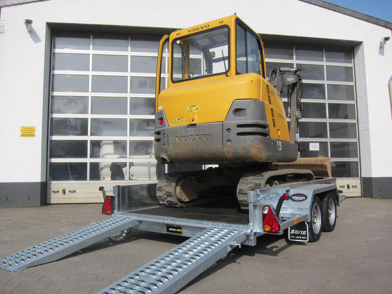 Saris Baggeranhänger Magnum Explorer 3000 V Rampen verschiebbar 3000kg Online Aktion - Maskintrailer: billede 4 Saris Baggeranhänger Magnum Explorer 3000 V Rampen verschiebbar 3000kg Online Aktion - Maskintrailer: billede 4