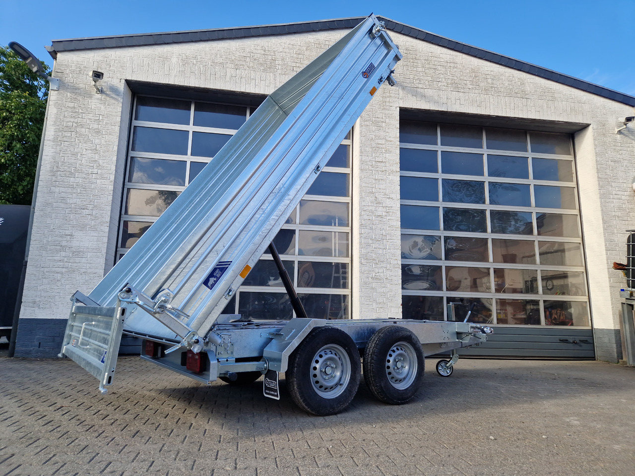 Saris Kipper 3 SKS 310 176 40cm Stahlwände HD elektro Notpumpe Alurampen Stützen 3000kg 100km/H - Tipvogn påhængsvogn: billede 4 Saris Kipper 3 SKS 310 176 40cm Stahlwände HD elektro Notpumpe Alurampen Stützen 3000kg 100km/H - Tipvogn påhængsvogn: billede 4