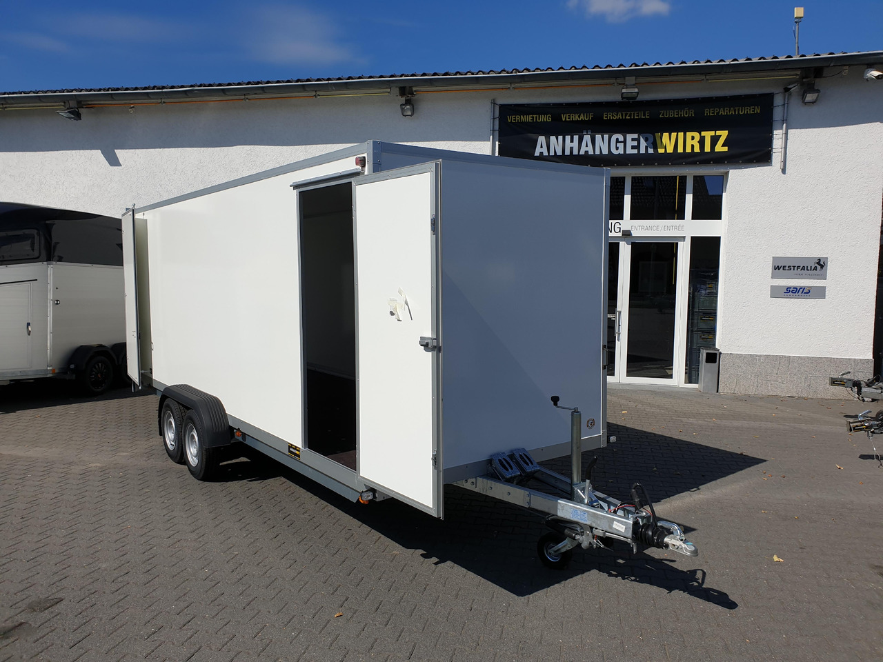 WM Meyer Kofferanhänger AZ 3560/200 S40 601x200x205cm Seitentür Profiline 3500kg Modell 2023 - Varevogn påhængsvogn: billede 1 WM Meyer Kofferanhänger AZ 3560/200 S40 601x200x205cm Seitentür Profiline 3500kg Modell 2023 - Varevogn påhængsvogn: billede 1