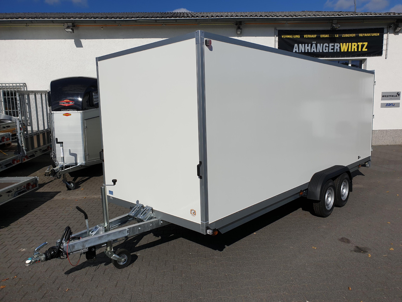 WM Meyer Kofferanhänger AZ 3560/200 S40 601x200x205cm Seitentür Profiline 3500kg Modell 2023 - Varevogn påhængsvogn: billede 4 WM Meyer Kofferanhänger AZ 3560/200 S40 601x200x205cm Seitentür Profiline 3500kg Modell 2023 - Varevogn påhængsvogn: billede 4