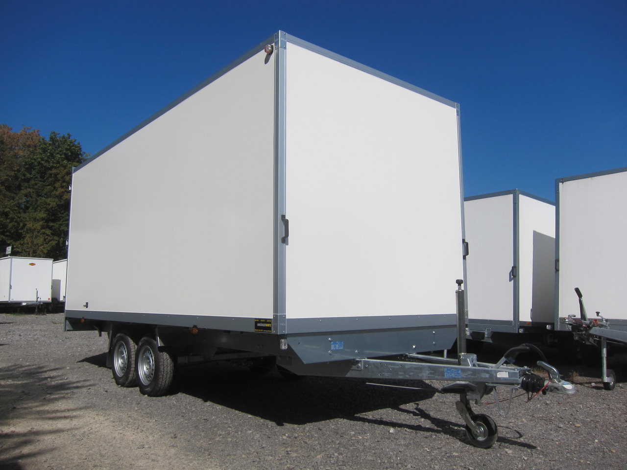 WM Meyer Kofferanhänger AZHLC 2750/210 S40 501x210x205cm (XXL) 2700kg - Varevogn påhængsvogn: billede 1 WM Meyer Kofferanhänger AZHLC 2750/210 S40 501x210x205cm (XXL) 2700kg - Varevogn påhængsvogn: billede 1