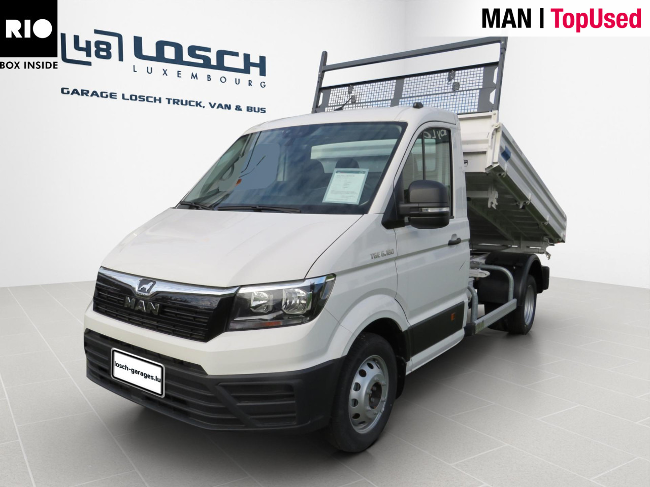 MAN TGE 6.160 4X2 L3 SB EK Meiller-DSK RWD Klima AHK - Ladbil med tip: billede 1 MAN TGE 6.160 4X2 L3 SB EK Meiller-DSK RWD Klima AHK - Ladbil med tip: billede 1