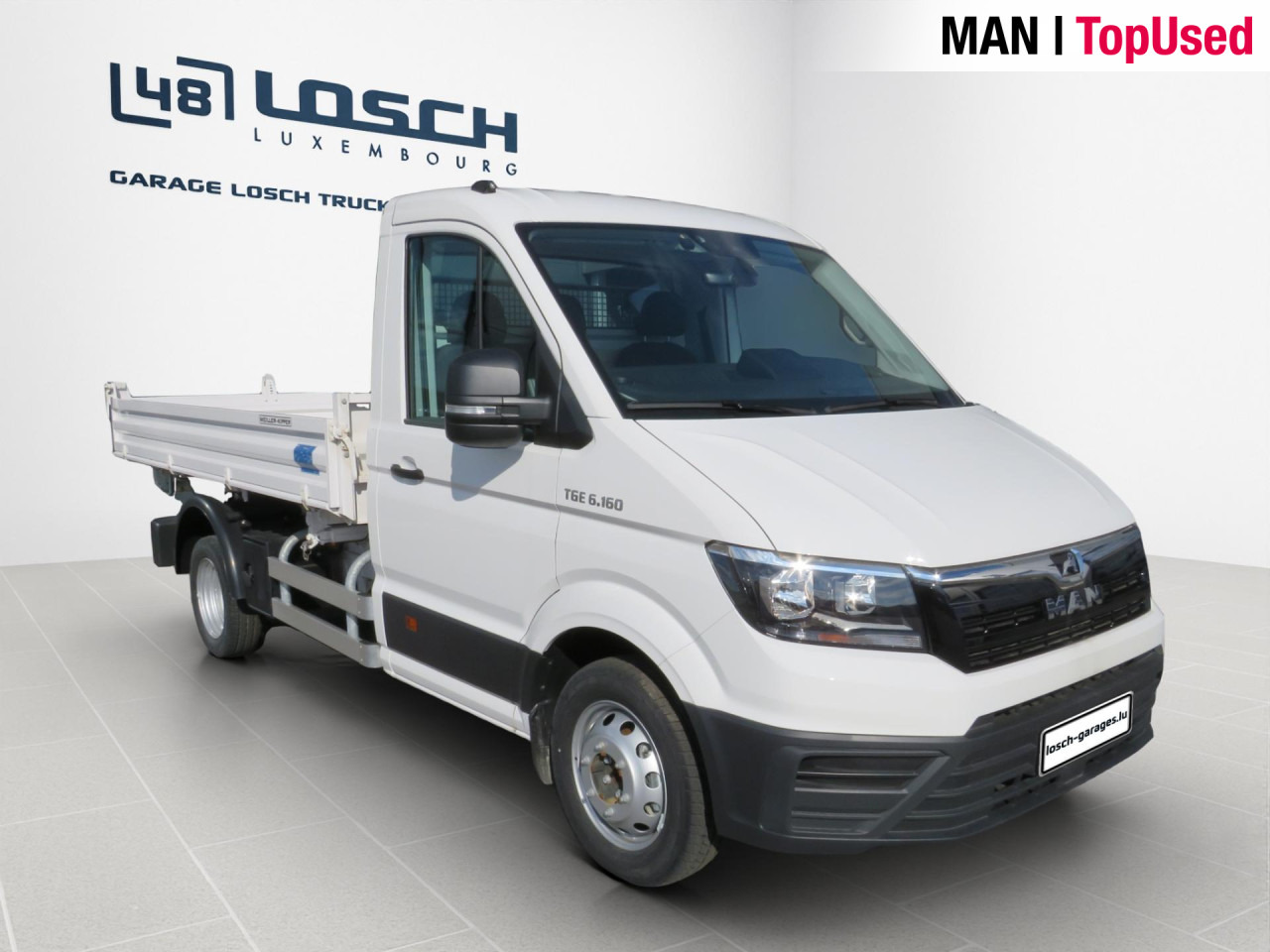 MAN TGE 6.160 4X2 L3 SB EK Meiller-DSK RWD Klima AHK - Ladbil med tip: billede 3 MAN TGE 6.160 4X2 L3 SB EK Meiller-DSK RWD Klima AHK - Ladbil med tip: billede 3