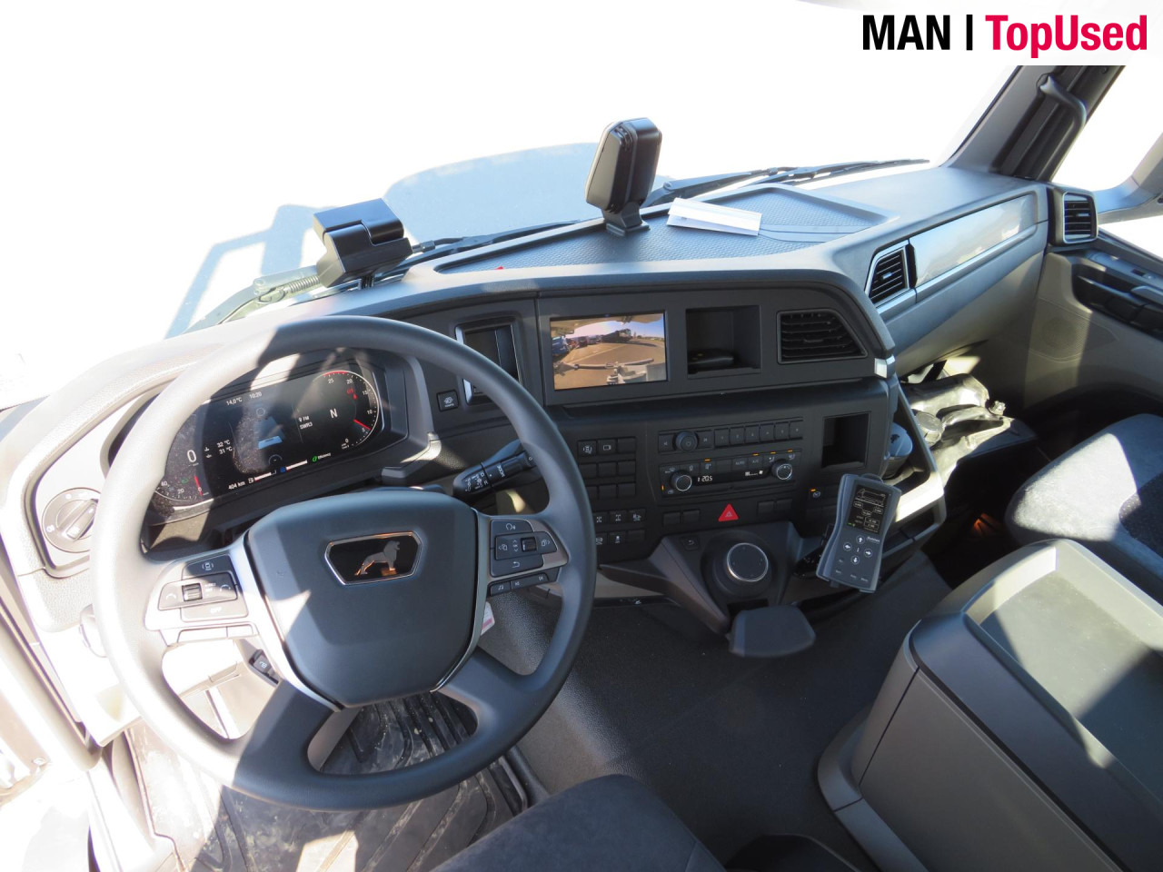 Tipvogn lastbil MAN TGS 41.480 8x4 BB CH Schmitz Muldenkipper Retarder: billede 9