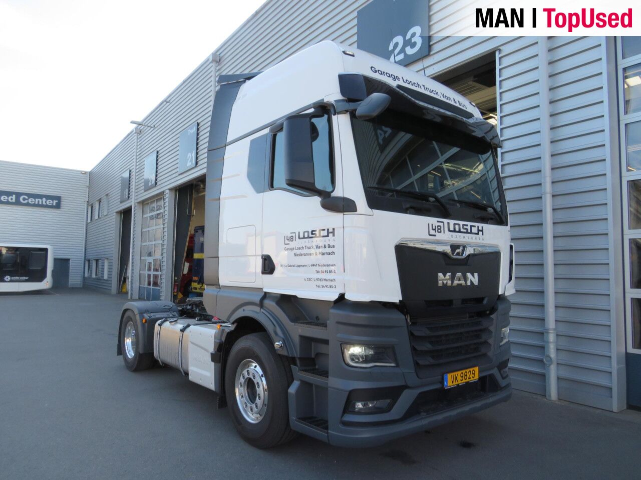 MAN TGX 18.520 4x2 LL SA Kipphydraulik ADR - Trækker: billede 2 MAN TGX 18.520 4x2 LL SA Kipphydraulik ADR - Trækker: billede 2