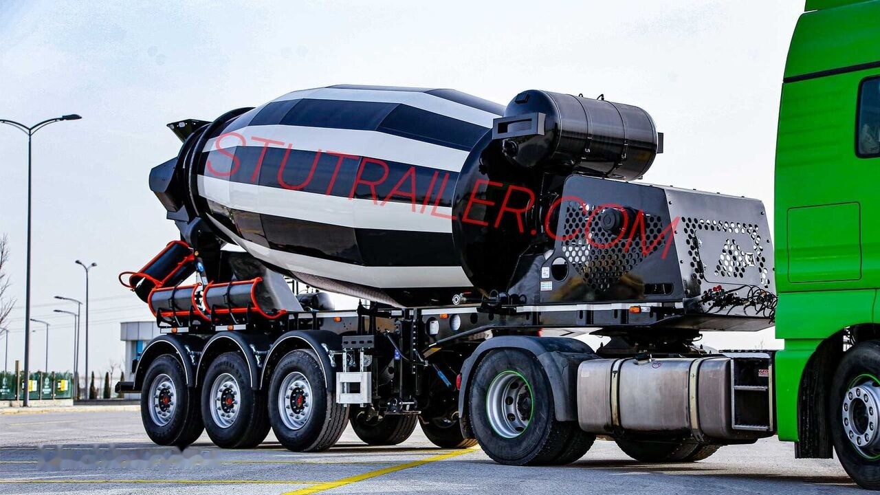STU 14,7m3 Concrete Mixer Trailer - Betontrailer: billede 1 STU 14,7m3 Concrete Mixer Trailer - Betontrailer: billede 1