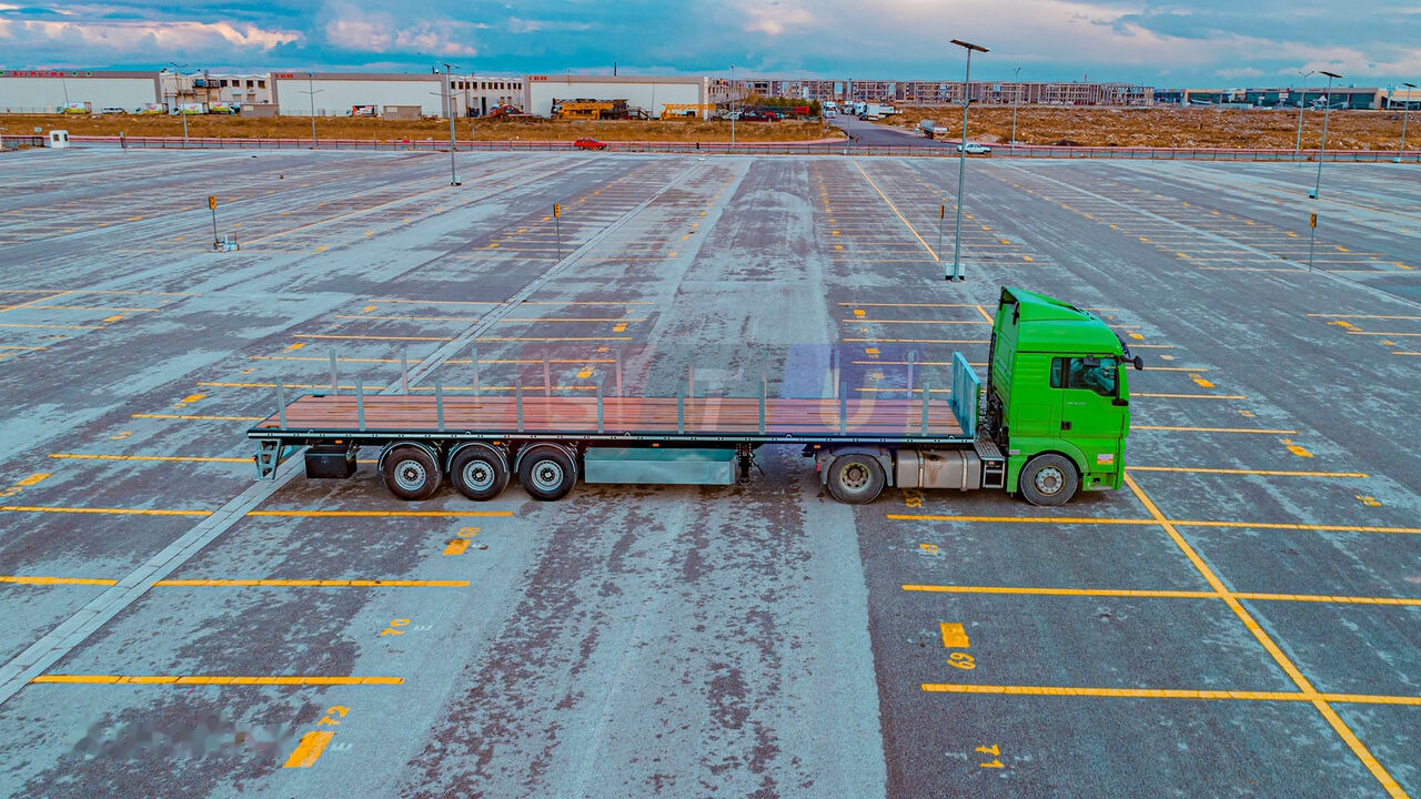 STU PLATFORM TRAILER / REMORQUE PLATEAU - Åben sættevogn: billede 1 STU PLATFORM TRAILER / REMORQUE PLATEAU - Åben sættevogn: billede 1