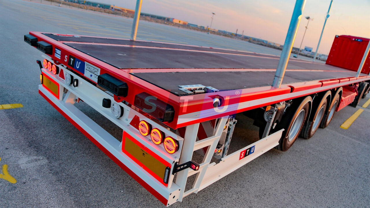 STU PLATFORM TRAILER / REMORQUE PLATEAU - Åben sættevogn: billede 5 STU PLATFORM TRAILER / REMORQUE PLATEAU - Åben sættevogn: billede 5