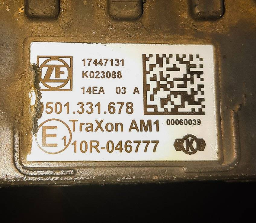 DAF XF106 Traxon - Kontrol blok for Lastbil med presenning: billede 2 DAF XF106 Traxon - Kontrol blok for Lastbil med presenning: billede 2