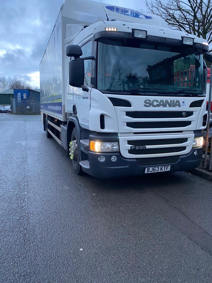 Scania P230 4x2 - Varebil med kasse: billede 1 Scania P230 4x2 - Varebil med kasse: billede 1