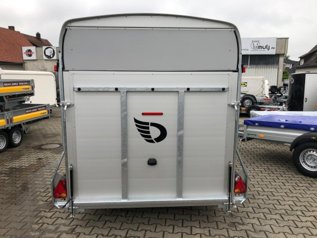 Ny Varevogn påhængsvogn Cheval Liberte Debon Roadster 700 Alu +​ Türe 2600 kg, 100 km/h, 375x180x202cm: billede 10