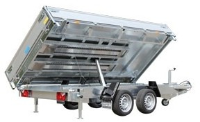 Hapert Cobalt 3-S.-Kipper HM-2 Ferro, 100 km/h Parabel 3350 x 1800 x 300 mm, ZG 3,5 to. - Tipvogn påhængsvogn: billede 1 Hapert Cobalt 3-S.-Kipper HM-2 Ferro, 100 km/h Parabel 3350 x 1800 x 300 mm, ZG 3,5 to. - Tipvogn påhængsvogn: billede 1