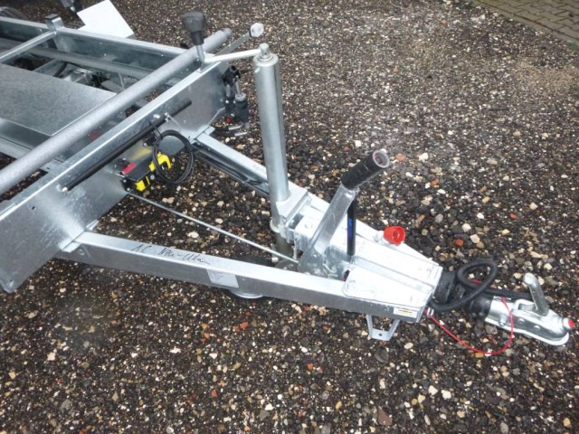 Humbaur 3-Seitenkipper HTK 3500.31 Alu, mit Laubgitteraufsatz - Tipvogn påhængsvogn: billede 5 Humbaur 3-Seitenkipper HTK 3500.31 Alu, mit Laubgitteraufsatz - Tipvogn påhængsvogn: billede 5