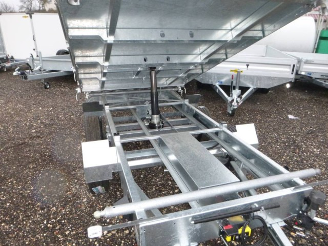 Humbaur 3-Seitenkipper HTK 3500.31 Alu, mit Laubgitteraufsatz - Tipvogn påhængsvogn: billede 4 Humbaur 3-Seitenkipper HTK 3500.31 Alu, mit Laubgitteraufsatz - Tipvogn påhængsvogn: billede 4